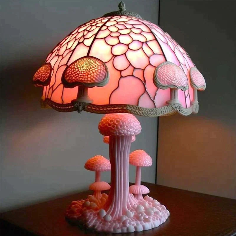 FantasyLamp | Prachtige & rustgevende glas-in-lood lamp