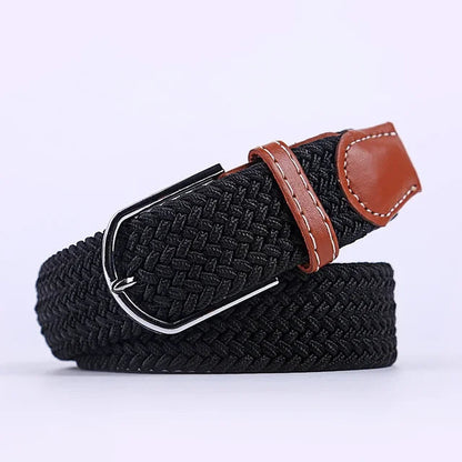 Casual Stretch Belt Made of Elastic Material