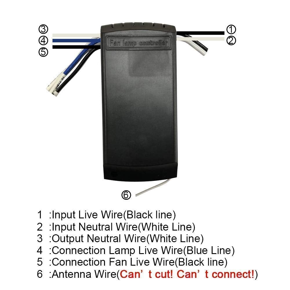 Universal Remote Control for Ceiling Fans 