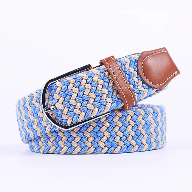 Casual Stretch Belt Made of Elastic Material