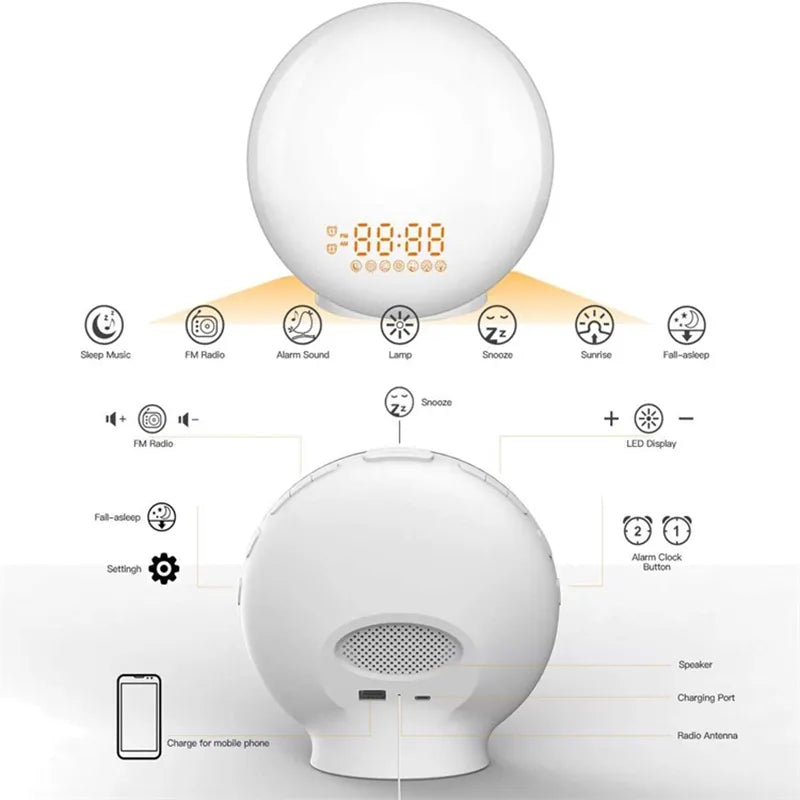 LightRise - Sunrise Simulation Alarm Clock