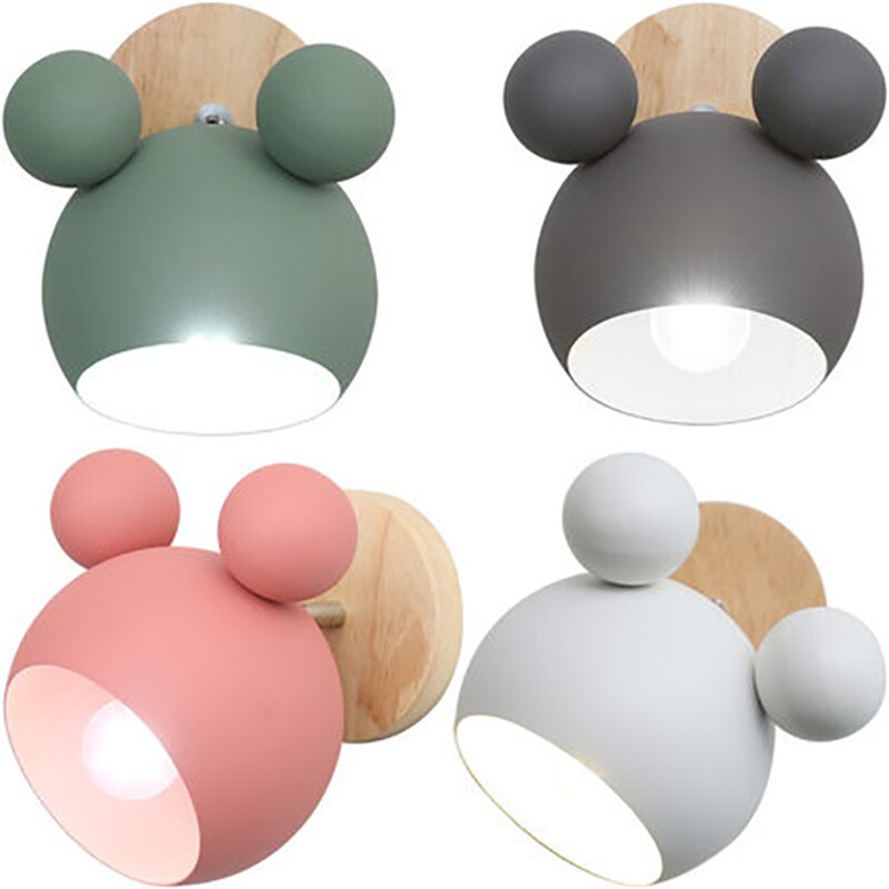 GlowKids - Nordic LED Wall Lamp for Children's Room