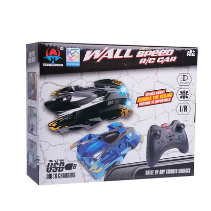 SPEEDMASTER - Wireless RC Car for Wall Climbing | Anti-Gravity, 360 Degree Driving 