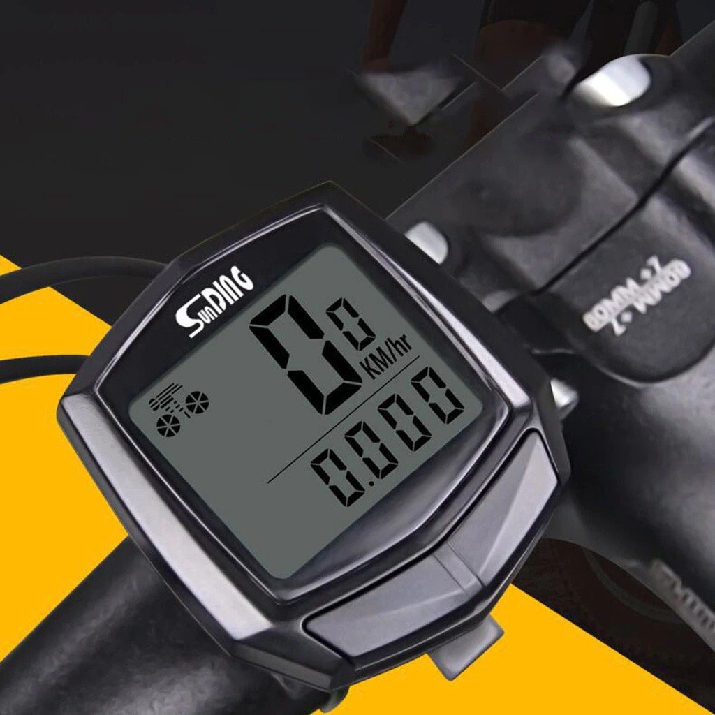 Waterproof Fietscomputer met LCD Display | Nauwkeurig en Duurzaam