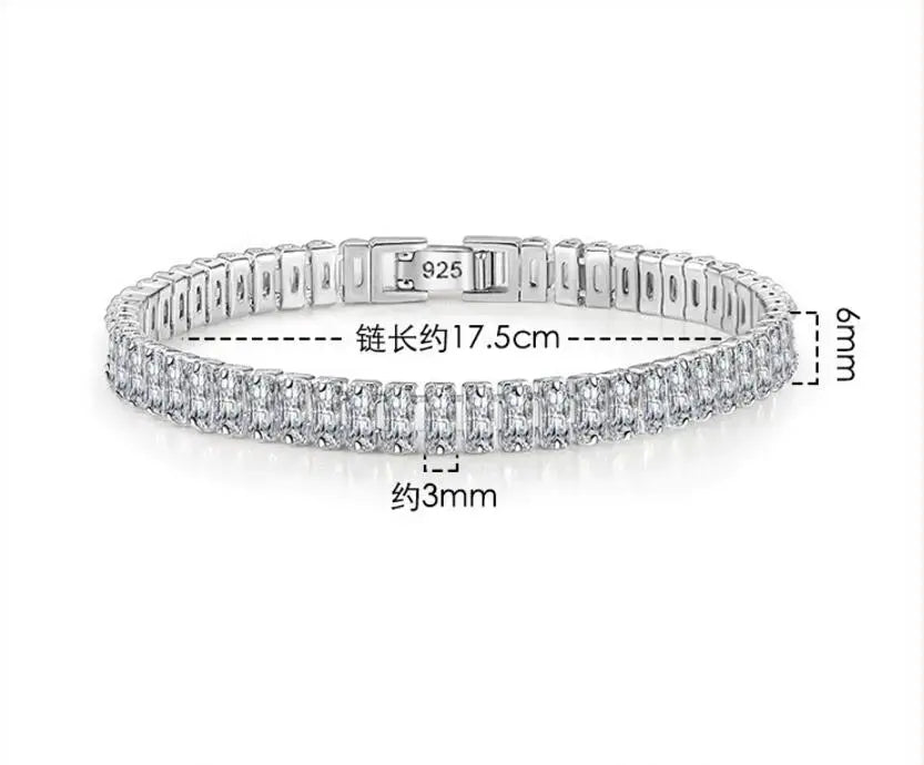 Beautiful Bracelet with Zircon Stones