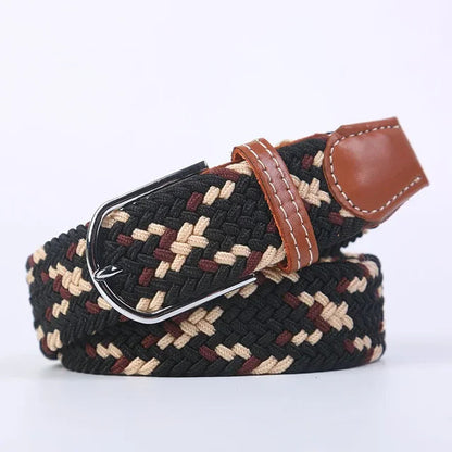 Casual Stretch Belt Made of Elastic Material