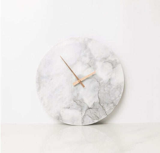 NordicMarble - Wall clock made of Scandinavian marble